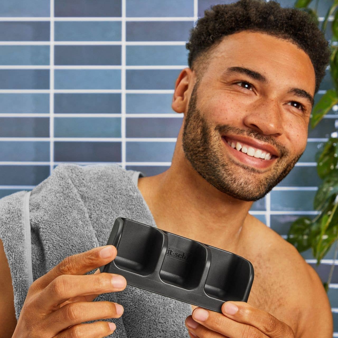 Self-Draining Soap Dish