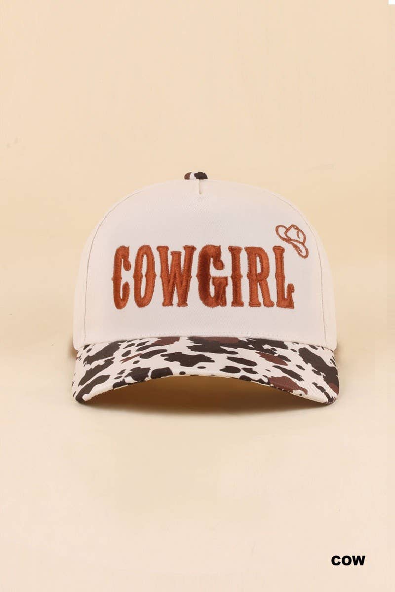 Cowgirl Two Tone Snapback Hat