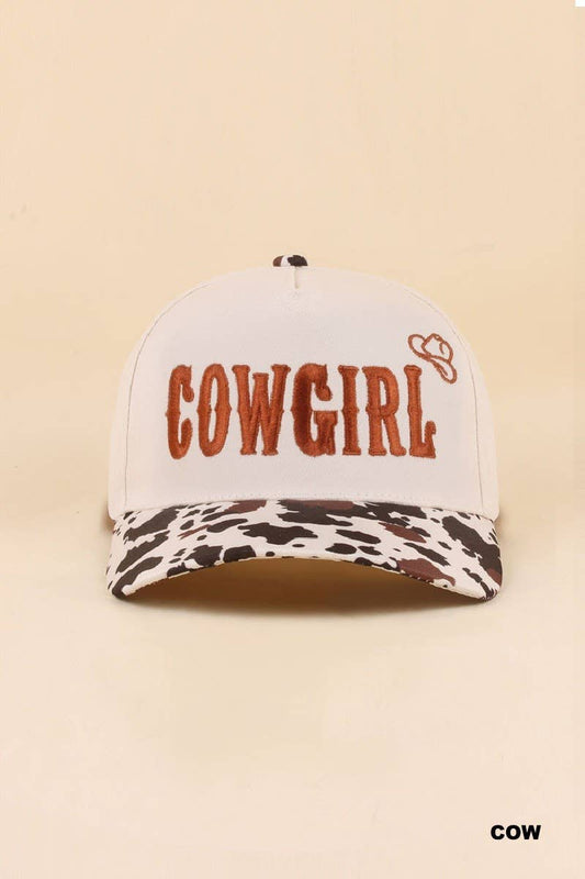 Cowgirl Two Tone Snapback Hat