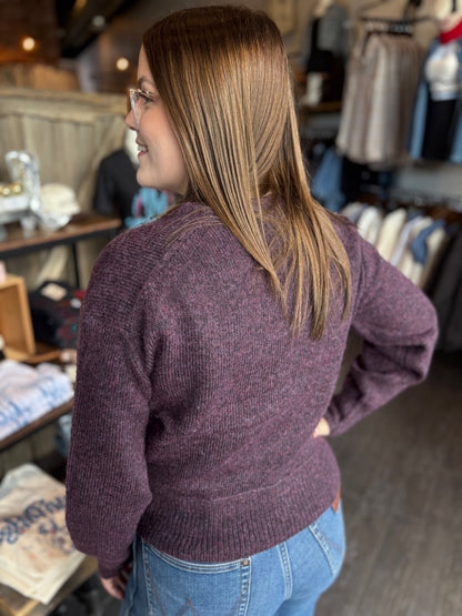 Knitted V-Neck Pull-Over