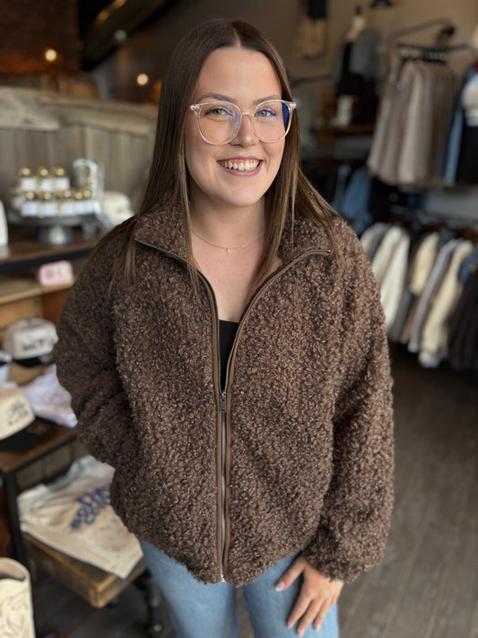 Gracie Sherpa Jacket