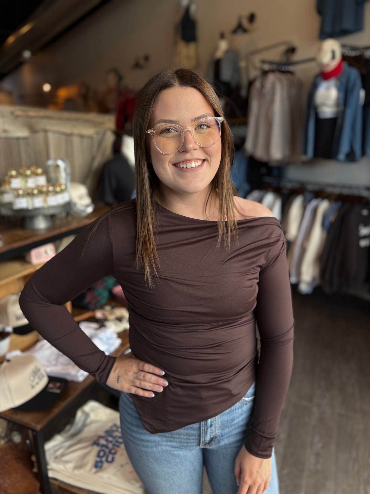 Second Skin Asymmetrical Long Sleeve