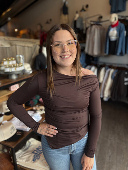 Second Skin Asymmetrical Long Sleeve