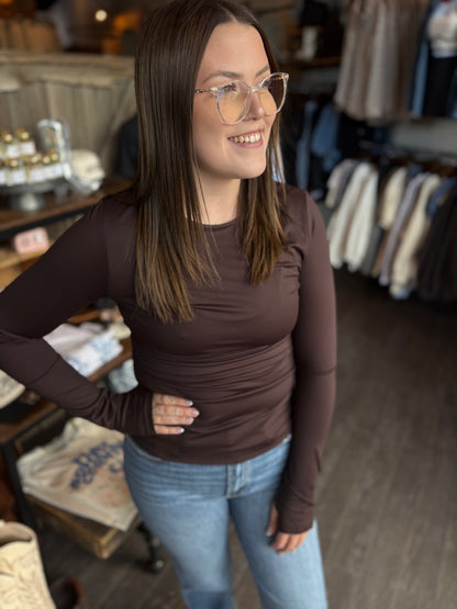 Second Skin Crewneck Long Sleeve