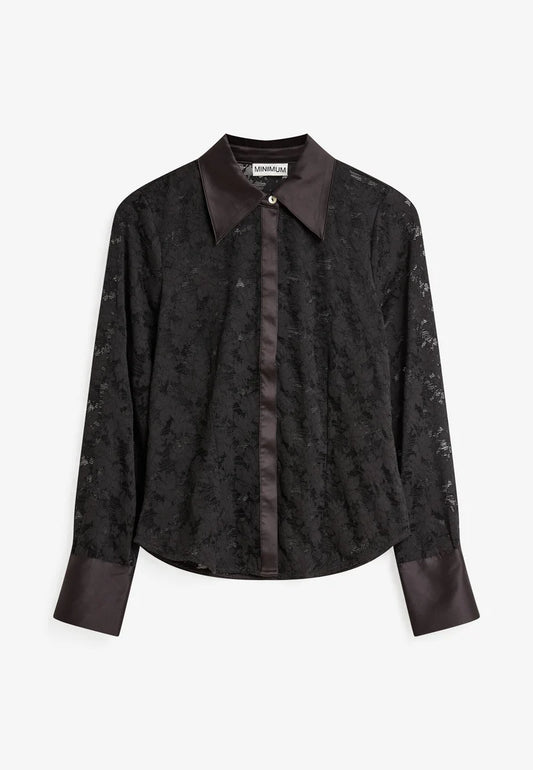 Collared Lace Shirt