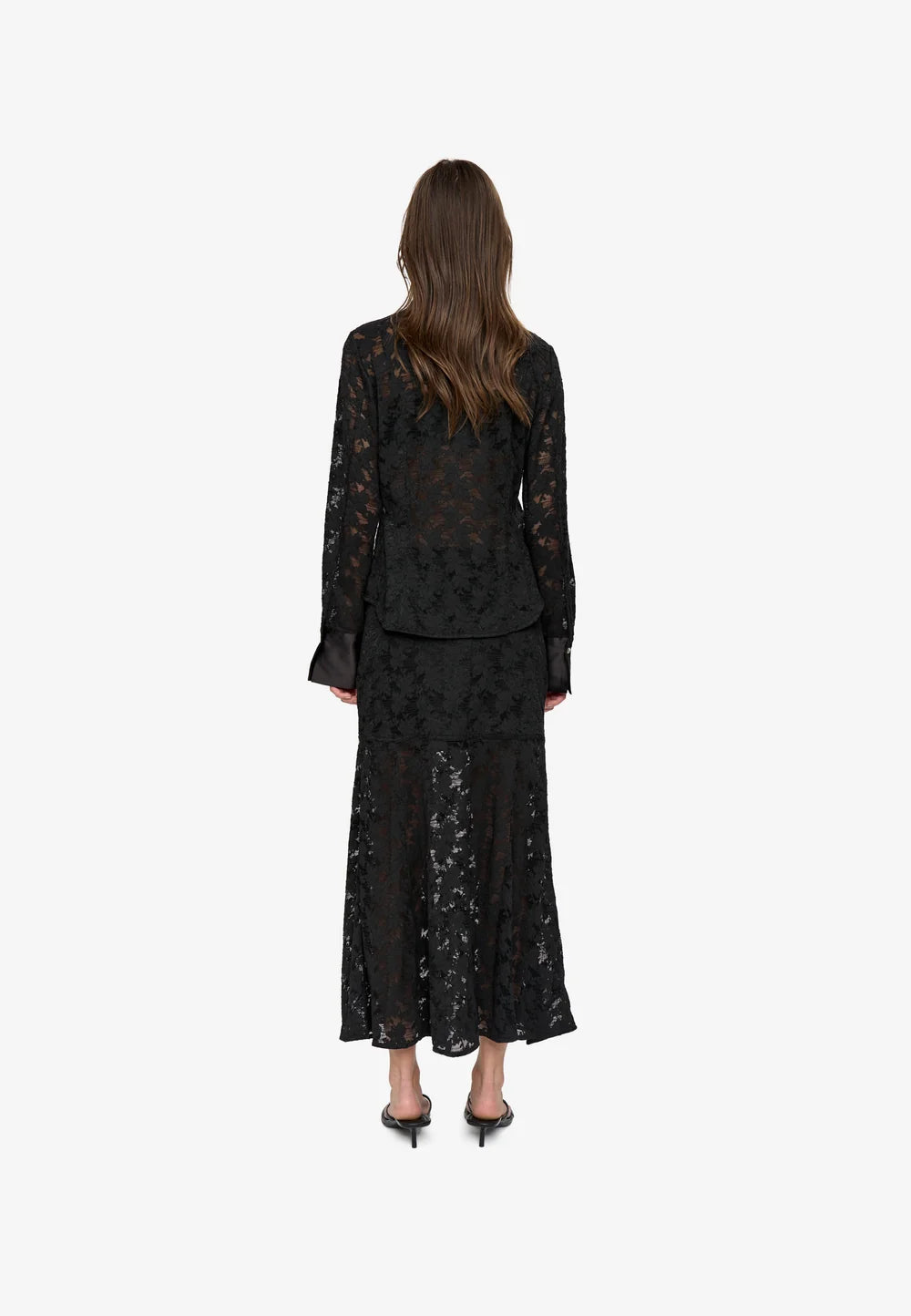 Collared Lace Shirt