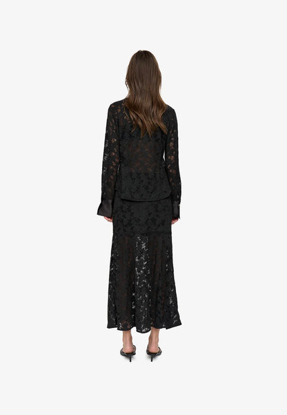 Collared Lace Shirt