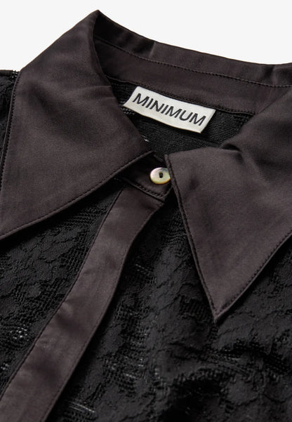 Collared Lace Shirt