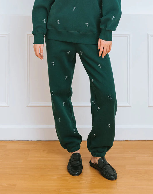 All Over Martini Oversized Jogger