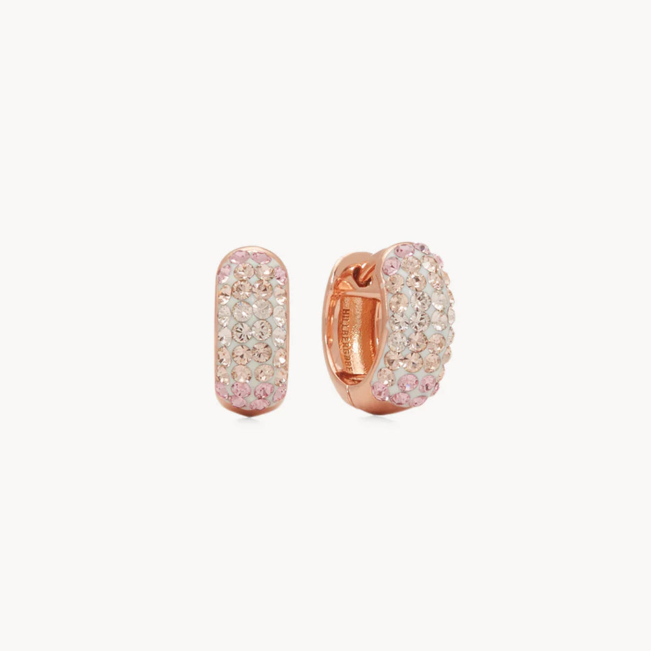 Sparkle Hoops — Pink Champagne