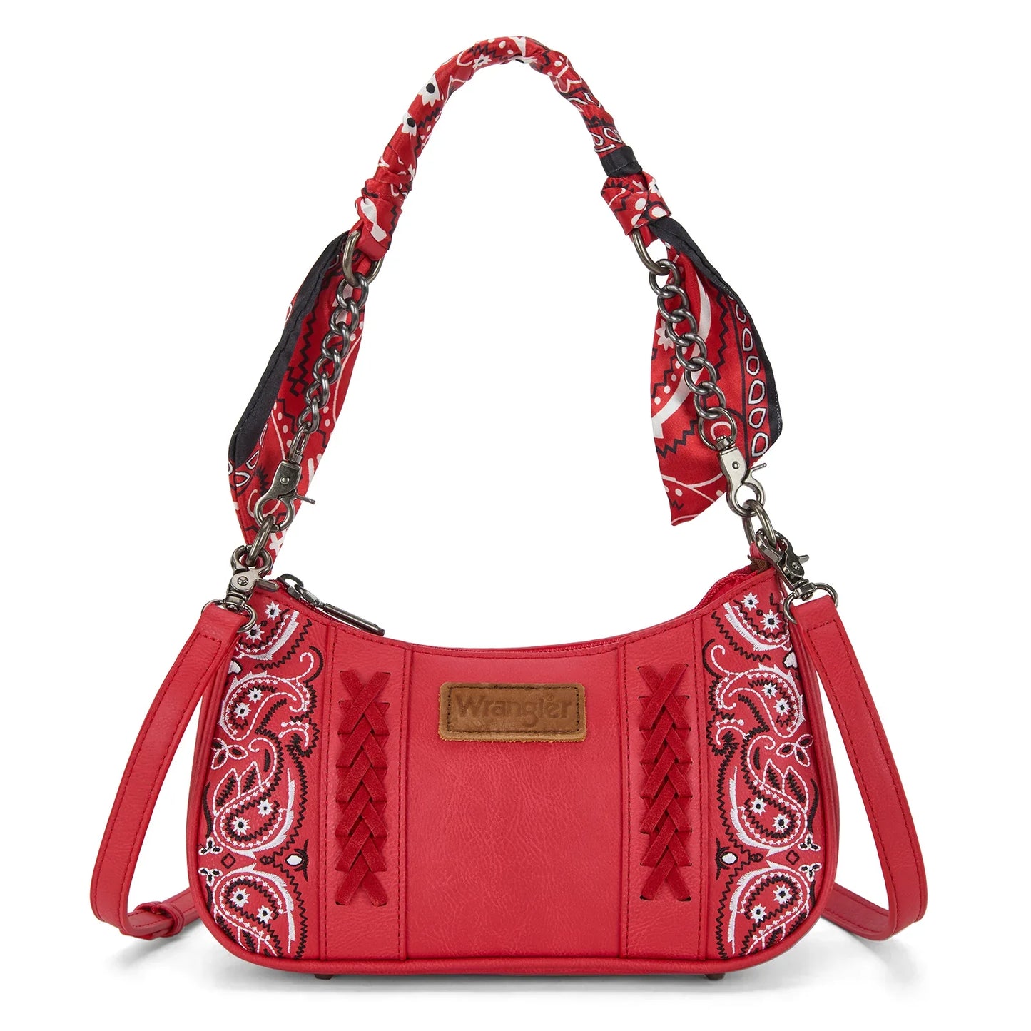 Wrangler Braided Paisley Bandana Bag