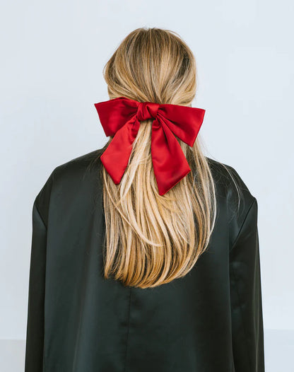 Satin Hair Bow