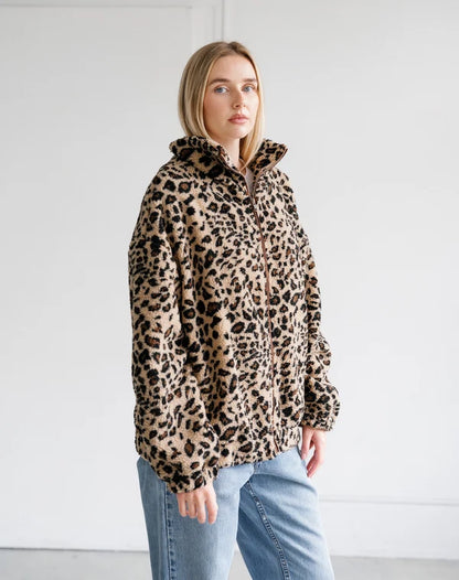 Sherpa Zip Up Jacket