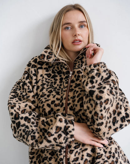 Sherpa Zip Up Jacket
