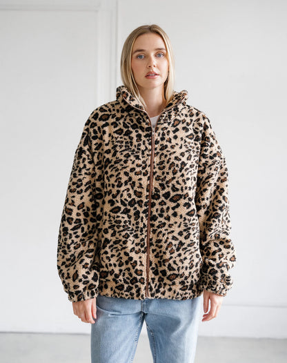 Sherpa Zip Up Jacket