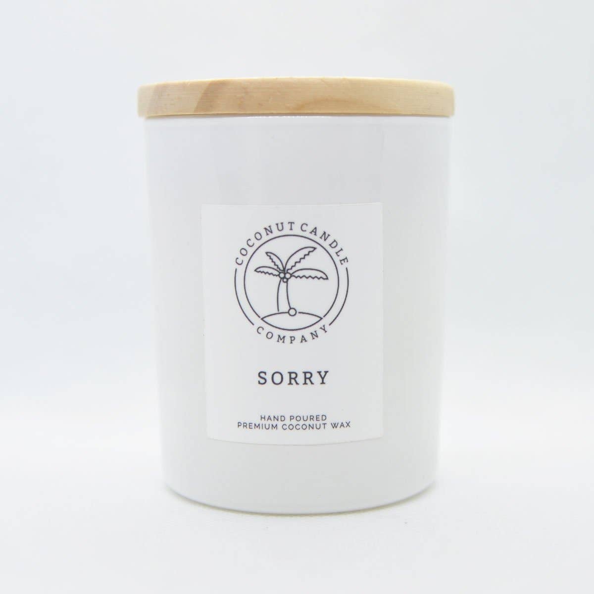 Sorry - The Bathroom Candle: 6oz Glass Jar