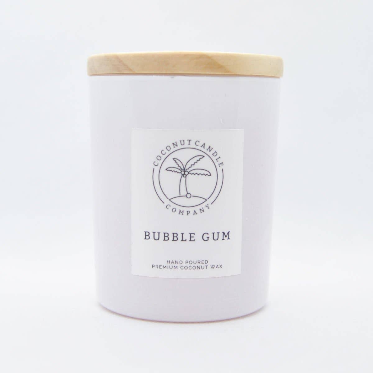 Bubble Gum candle: 6oz Glass Jar
