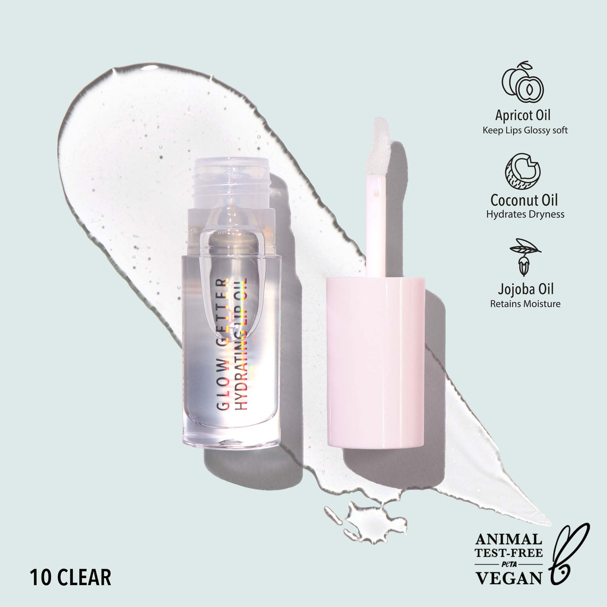 Glow Getter Hydrating Lip Oil (Clear)