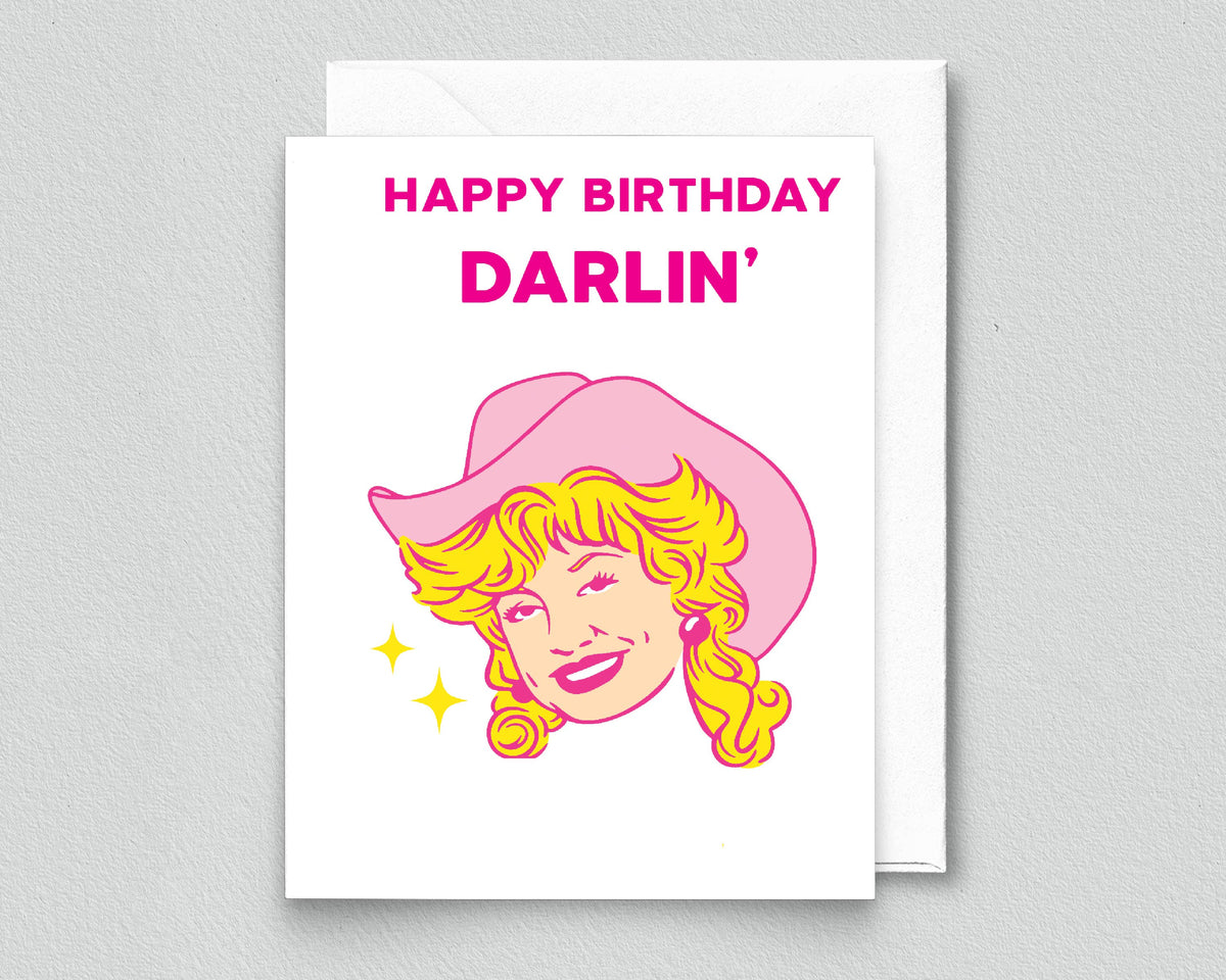Dolly Happy Birthday Card (Dolly Parton)