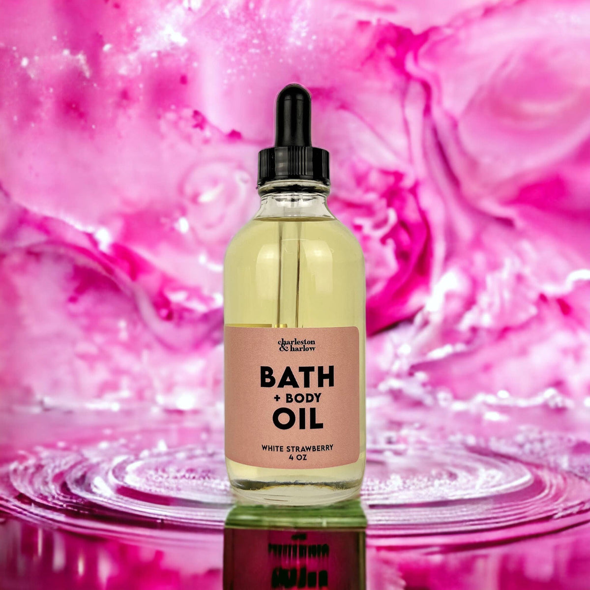 Bath + Body Oil - White Strawberry